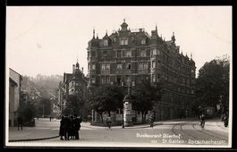 AK St. Gallen, Restaurant Bierhof in der Rorschacherstraße