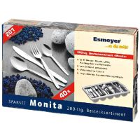 Besteck MONITA Set 201-tlg. (40 Pers.)