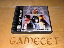 PlayStation Spiel Final Fantasy VIII USA 4 Discs