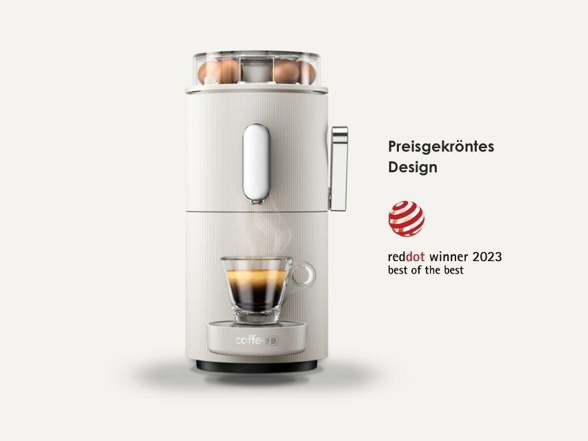 Coffee B Macchine per caffè & Macchine per espresso: Kaffeemaschine CoffeeB Globe White Neu – Nuovo e nell'imballaggio originale da Boudry venduto da sportethobby