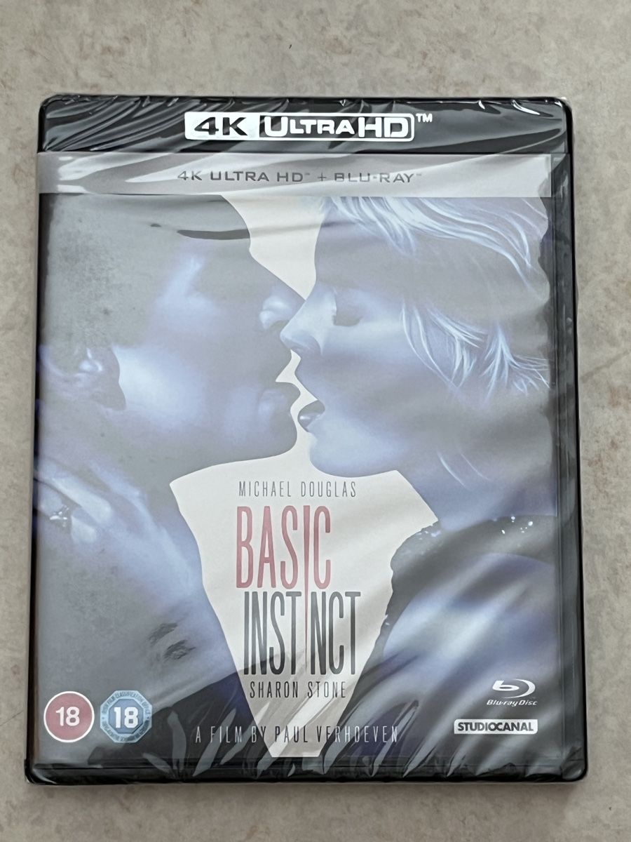 Alle DVDs: Basic Instinct 4K UHD Blu-ray neu ungeöffnet – Neu und originalverpackt aus Au ZH von Paninifieber26