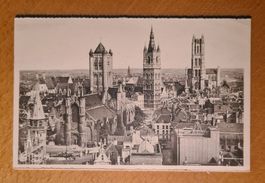 Gent, Panoramaaufnahme 1952