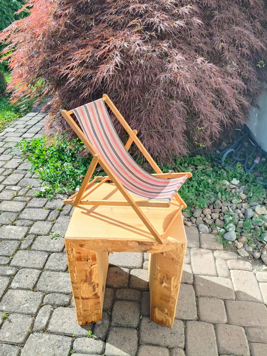 Kit di modellismo & Modellini statici: Modell Liegestuhl aus Holz – Usato da Zürich venduto da FlorinGasser 3