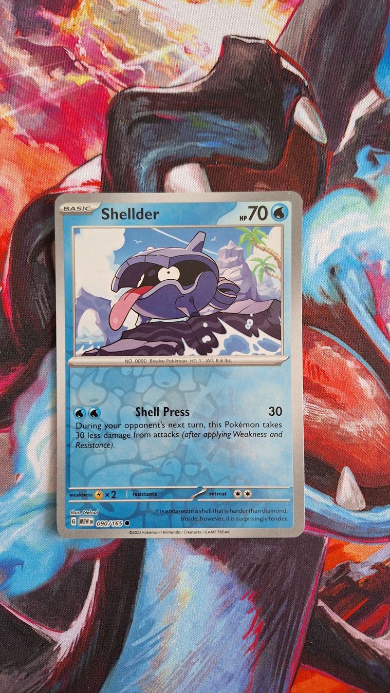 Pokémon Carte collezionabili: Shellder - Reverse Holo - Pokemon Mew 151 – Usato da Altstätten SG venduto da GGsGameshop