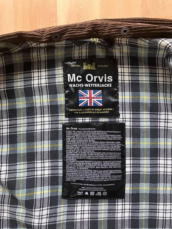 Giacche: Mc Orvis Wachsjacke – Usato da Lostorf venduto da juliuz 1