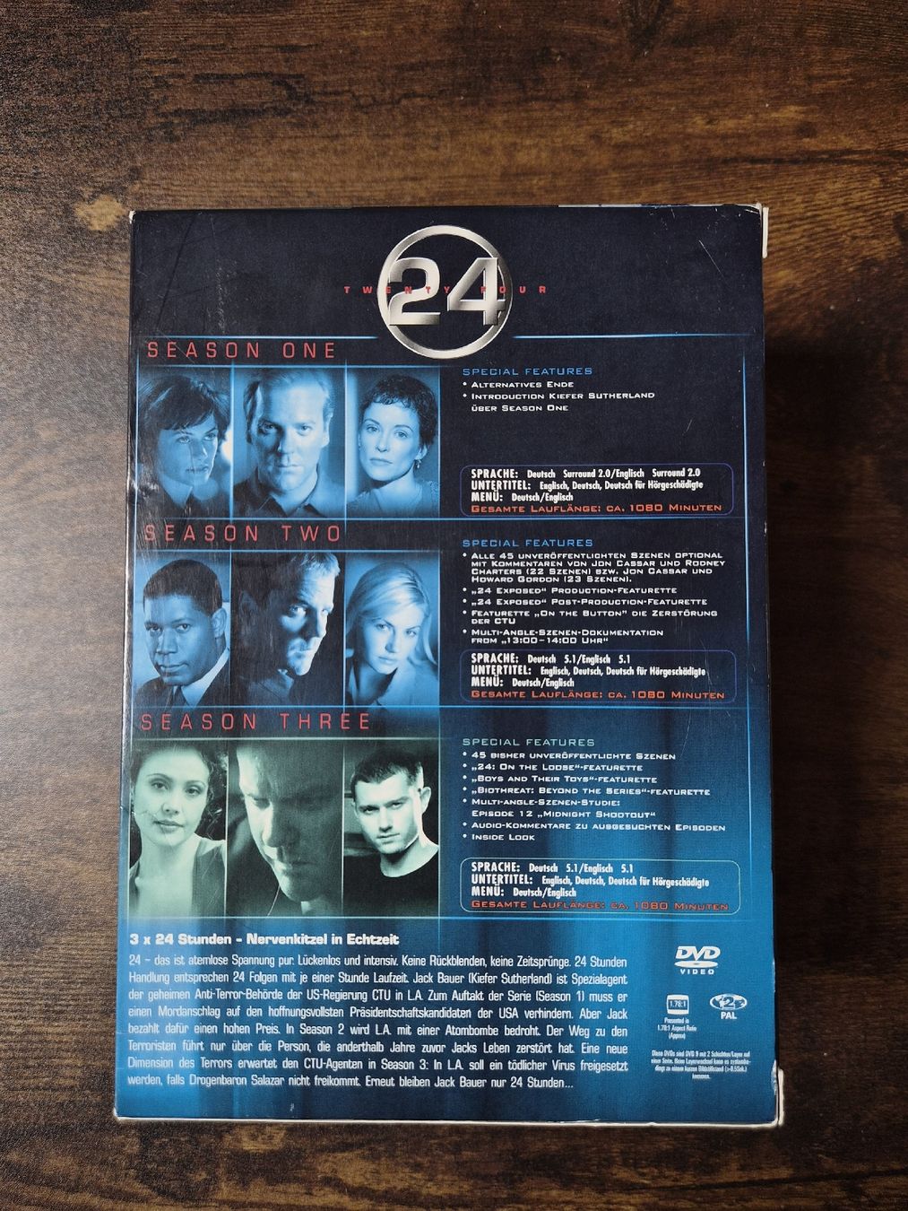 Tutti i DVDs: 24-Twenty Four – Usato da Netstal venduto da Green8Arrow8 2