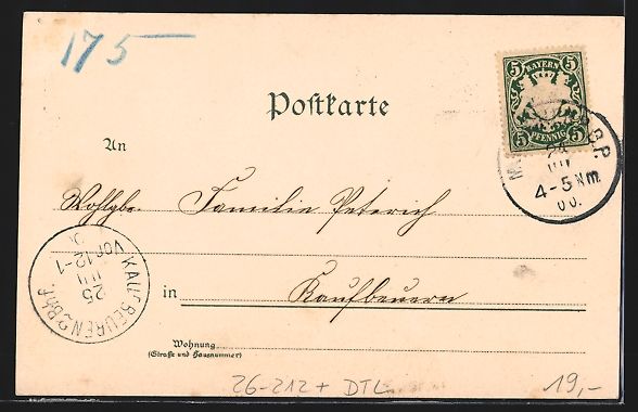 Ansichtskarten: Paul Hey: München, Schäfflertanz an de – Gebraucht aus Berlin von bartko-reher 1