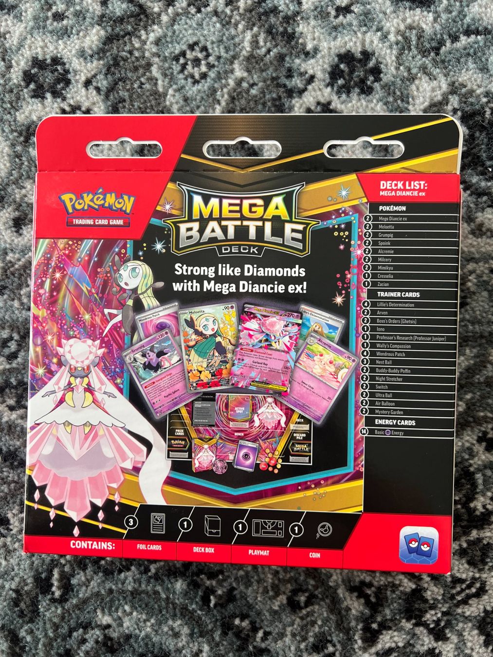 Pokémon Sammelbilder & Trading cards: Pokemon Mega Diancie EX Mega Battle Deck EN – Neu und originalverpackt aus Villmergen von Rigiflitzer 1