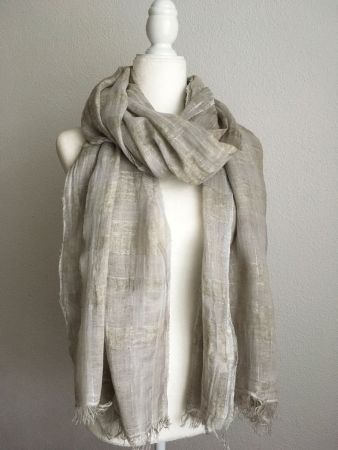 Neu Fabiana Filippi Schal grau 75x210 cm