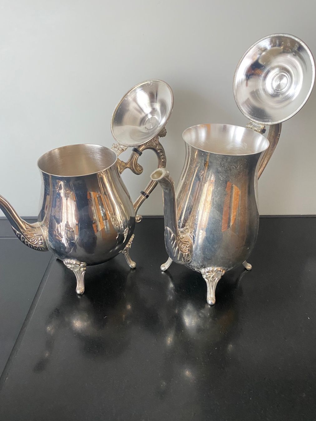 Services de table: Silber Kaffee-/Teeservice – D'occasion à Pfäffikon ZH par Alfetta82 6