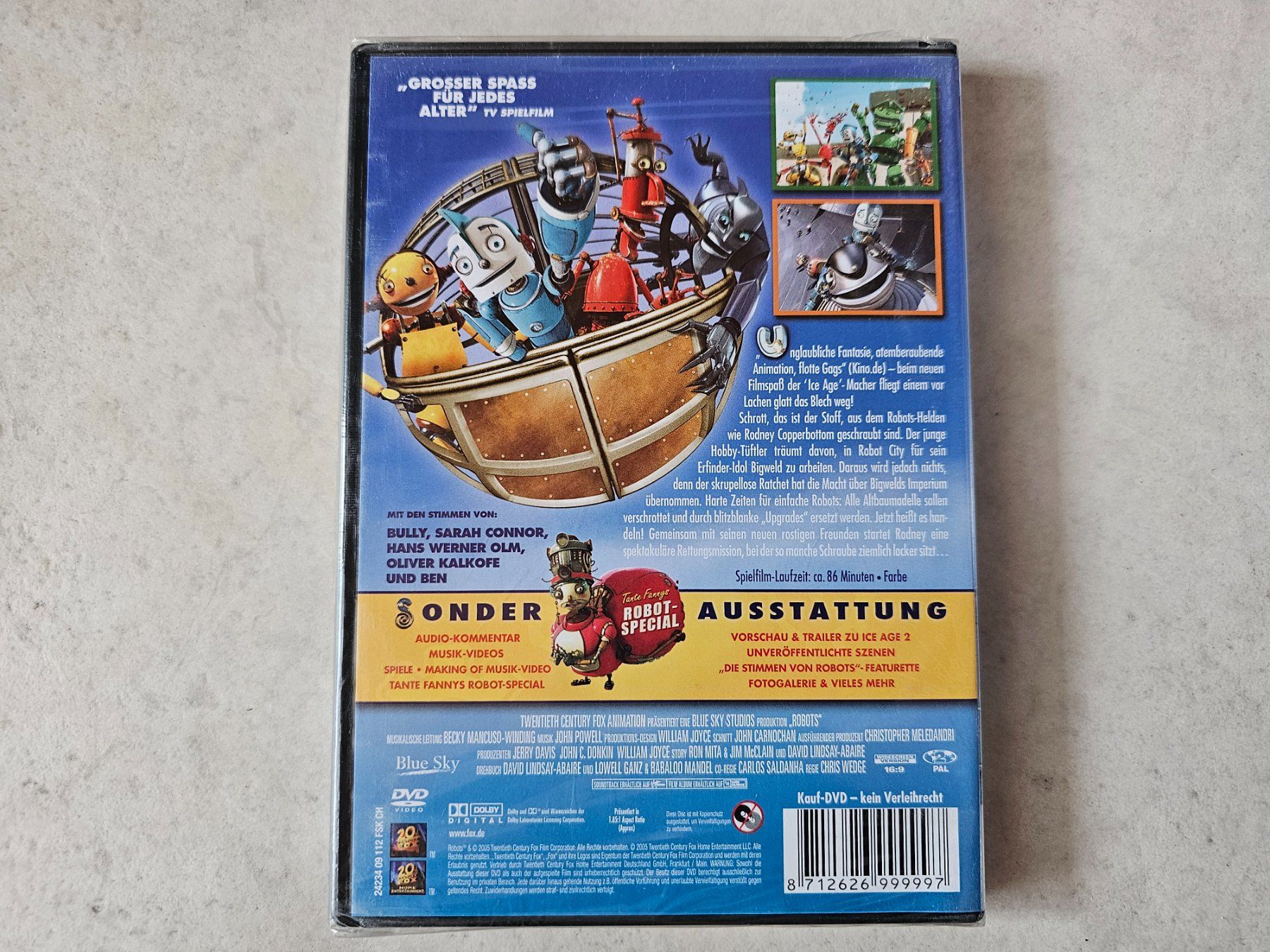 Tous les DVDs: Robots  /  Fabrikneu – Neuf avec emballage d'origine à Schneisingen par backstore24 1