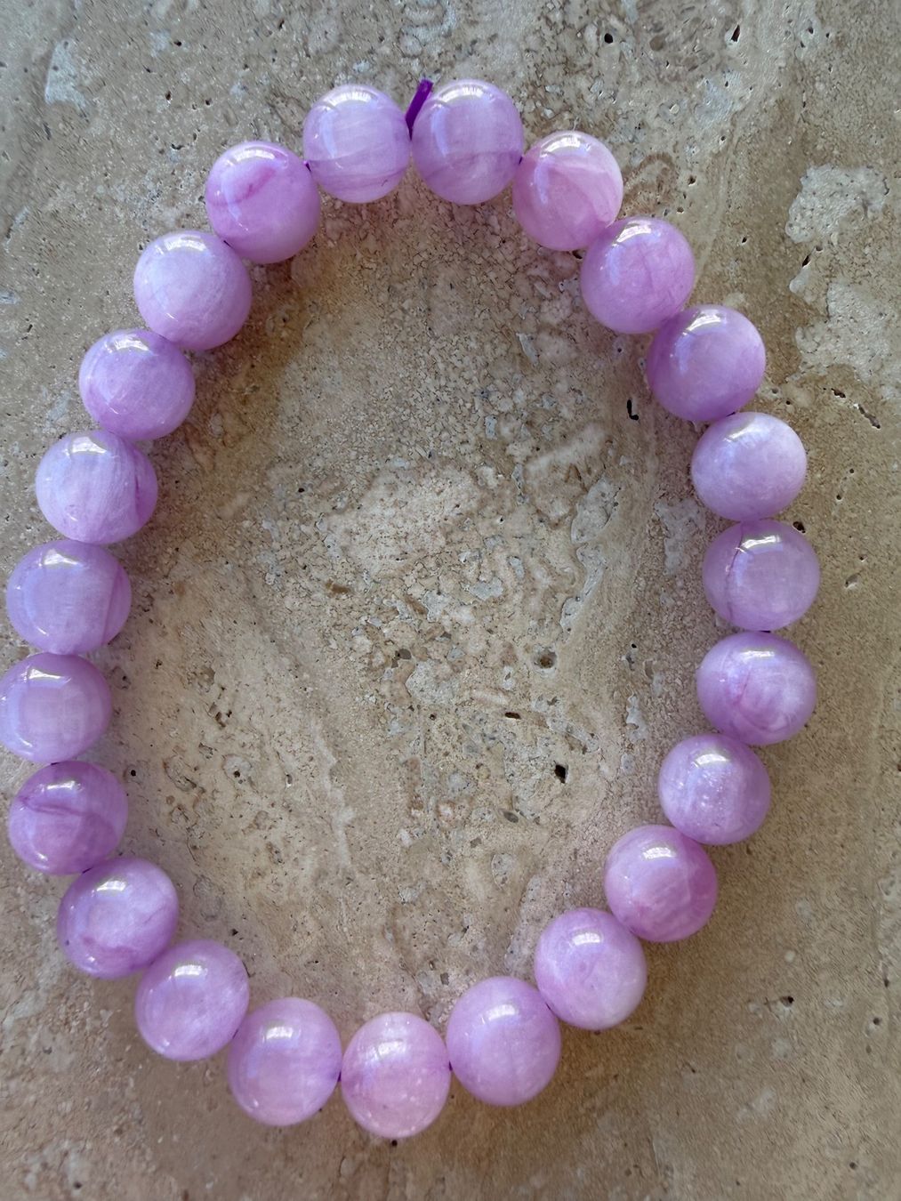 Bracciali & Braccialetti: Edelstein Kunzit Armband 8mm - Stretch – Nuovo (secondo la descrizione) da Jegenstorf venduto da SteinGlanz 5