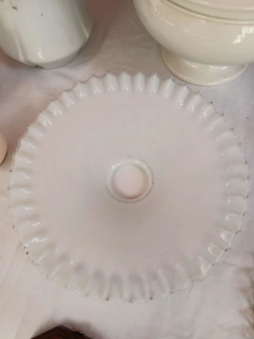 Abat-jours: antik Glas lampenschirm – D'occasion à Ambrì par Maerz87 2