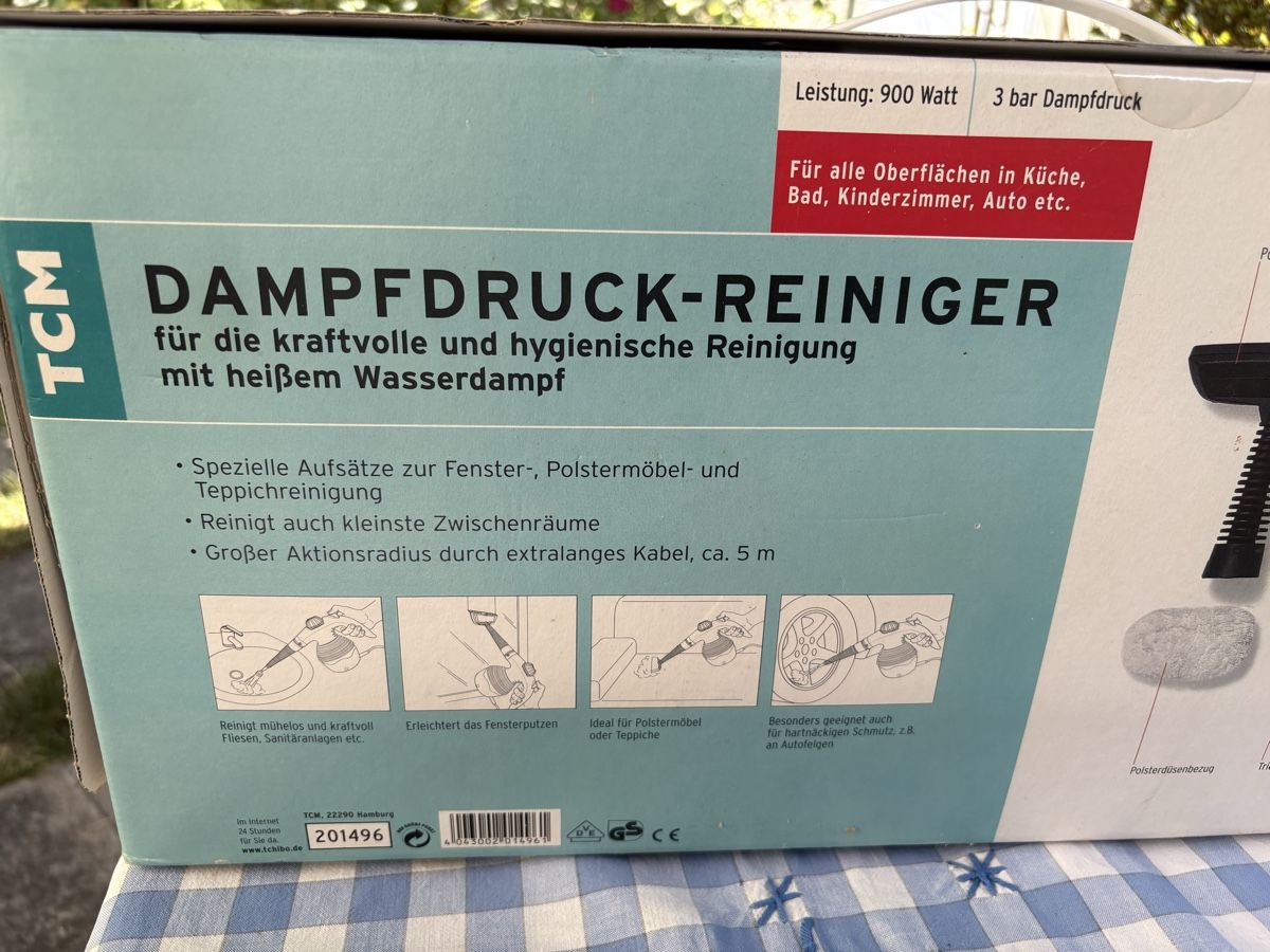 Nettoyeurs à vapeur: Dampfdruck-Reiniger – Neuf avec emballage d'origine à Riehen par BESSI17 4