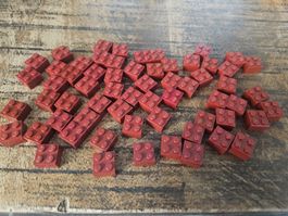 lego 3003 lot de 60 pièces Dark Red Brick 2 x 2