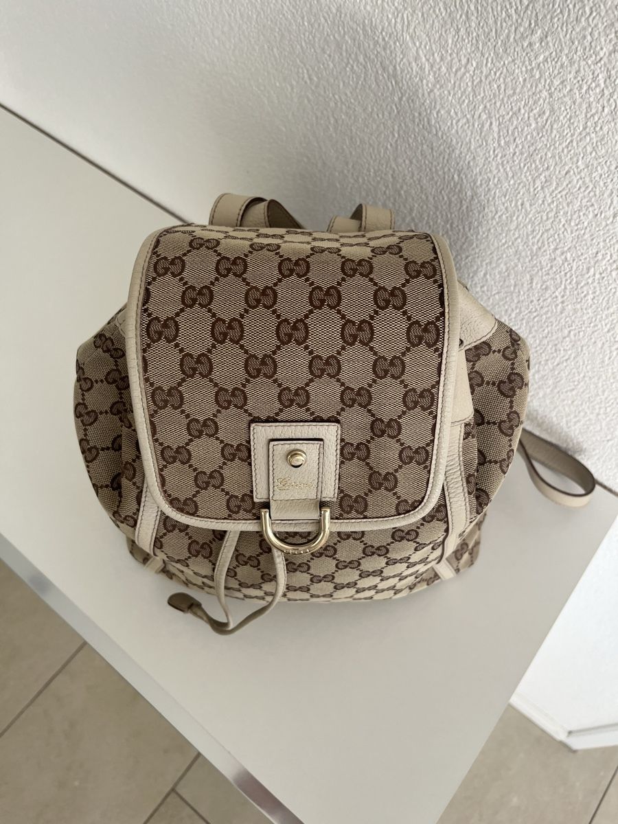 Gucci Zaini: GUCCI Abbey Rucksack GG beige NP: 1000-. – Usato da Immensee venduto da Panchi4 6