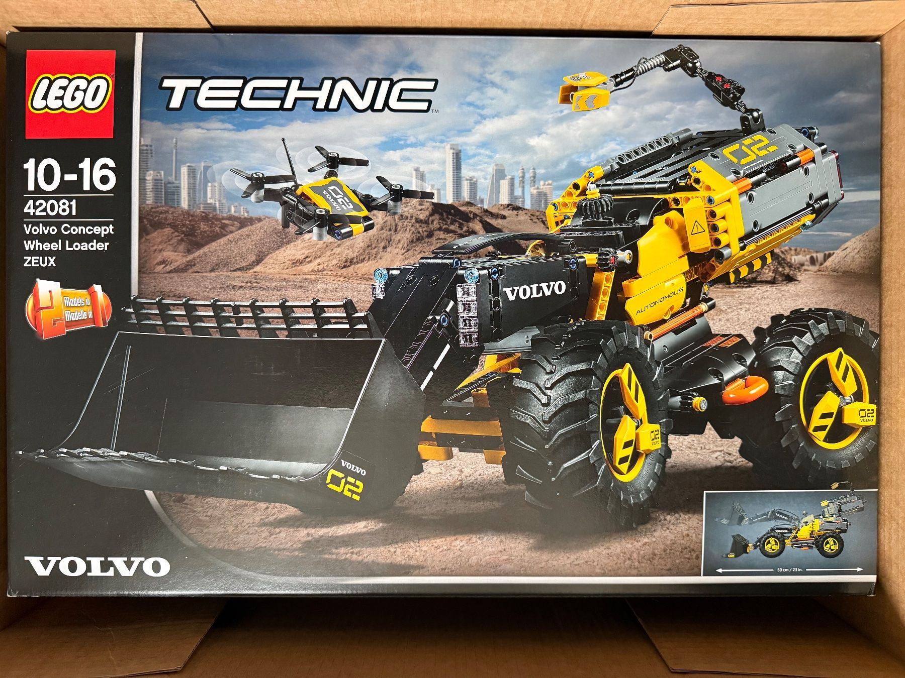 Lego Kit di costruzioni: LEGO Technic 42081 Volvo Concept Wheel Loader ZEUX – Nuovo e nell'imballaggio originale da Basel venduto da zekzek