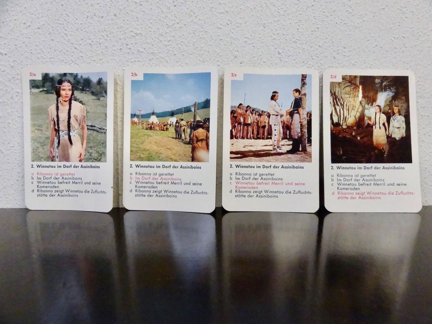 Spiele: schönes altes Quartett WINNETOU II – Gebraucht aus Kerzers von wisaundso 4