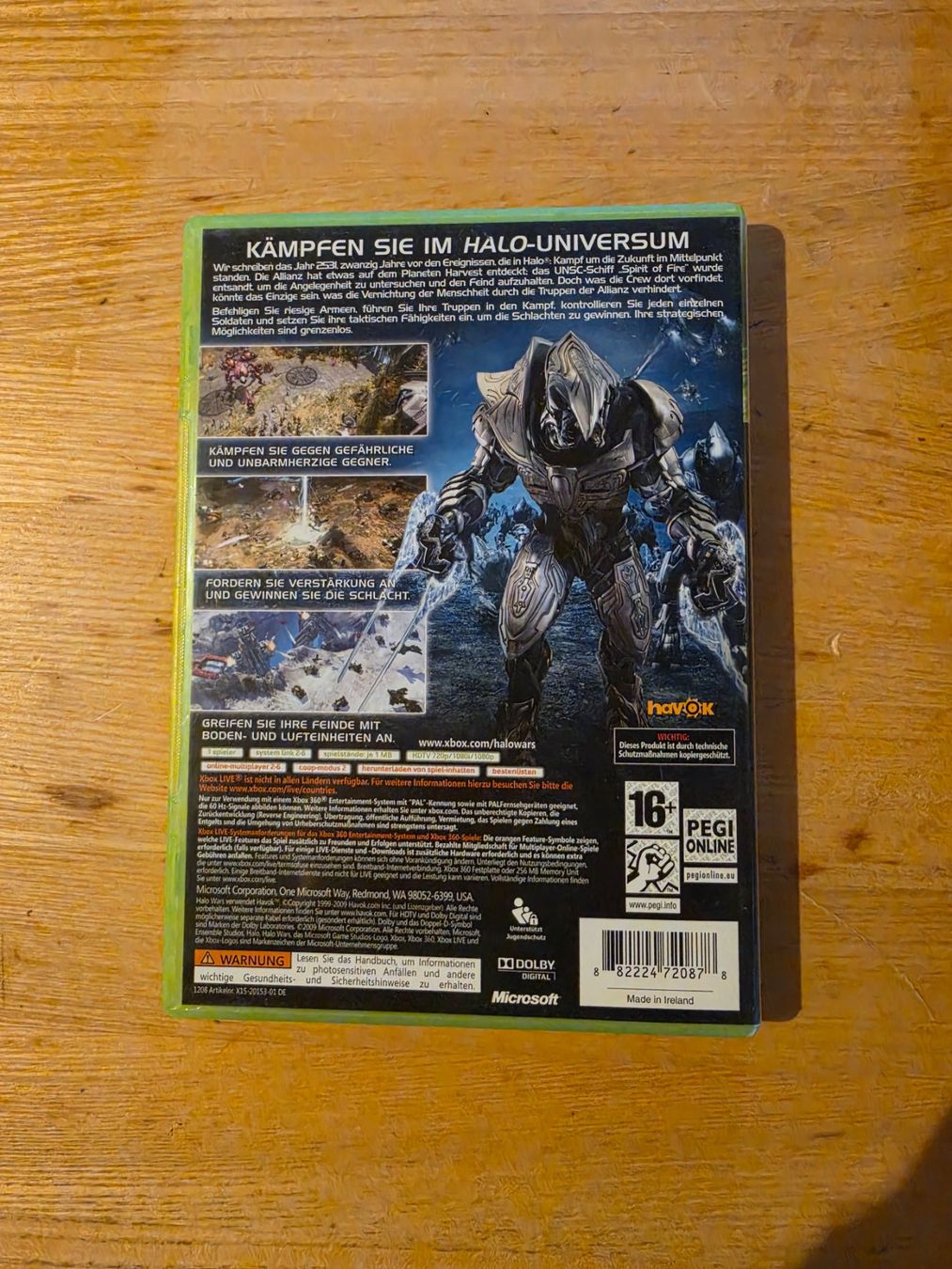 Jeux: Xbox 360 Halo Wars ab 1.- – D'occasion à triesenberg par wisi369 1