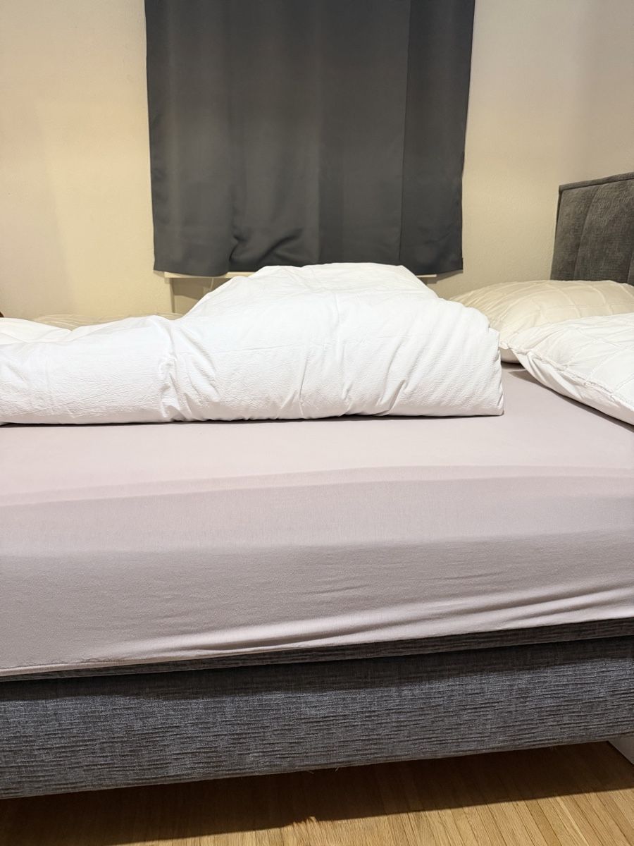 Letti: Graues Boxspring-Bett – Usato da Hedingen venduto da van_n9jy 1