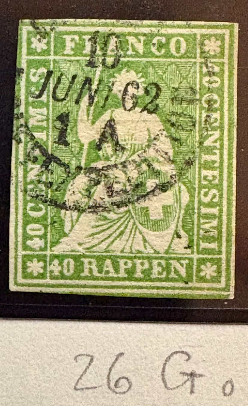 Tutti i francobolli: SCHWEIZER BRIEFMARKE STRUBEL – Usato da Ostermundigen venduto da Heavenmaus75