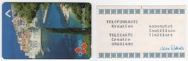 Dubrovnik - ungebrauchte Telefonkarte von Kroatien