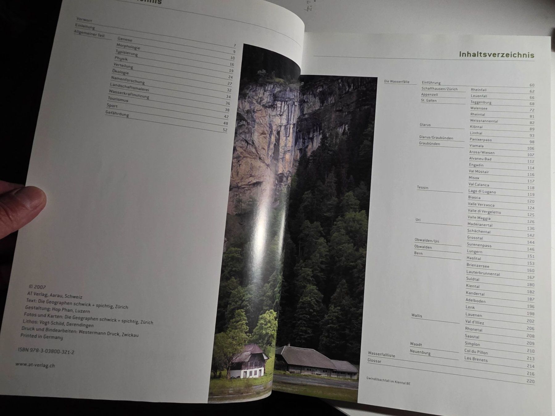 Bücher: Die Wasserfälle der Schweiz - 53 Wanderungen - 2007 – Neu (gemäss Beschreibung) aus Walterswil BE von Lonitti 2