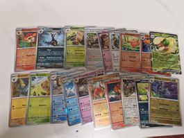 Pokémon Holo(+Reverse)-Lot inkl. Nachtara Deutsch (DE)
