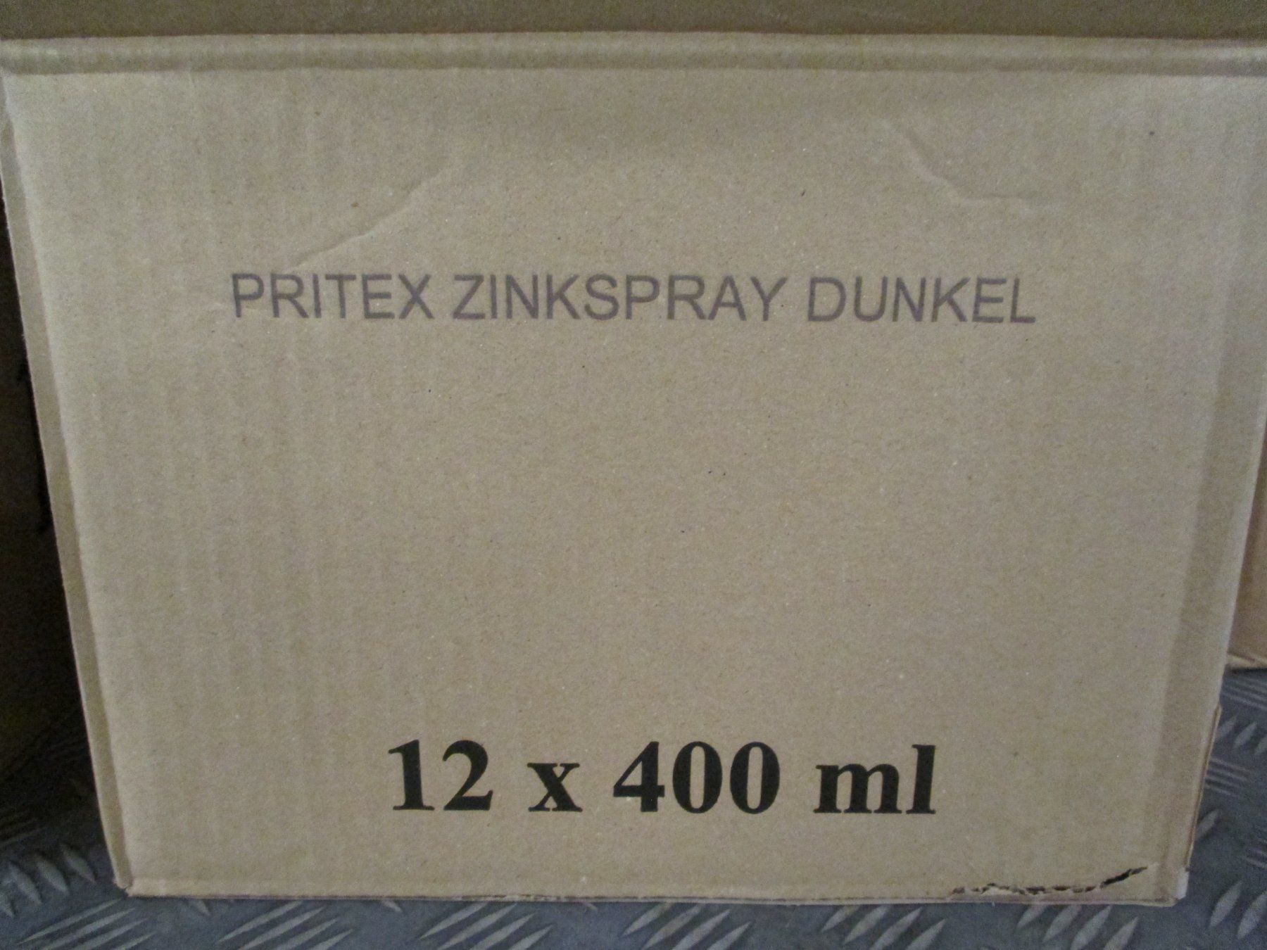 Tutti gli attrezzi: 12 x 400ml Zinkspray dunkel – Nuovo e nell'imballaggio originale da Oberhallau venduto da Gibraltar01 1