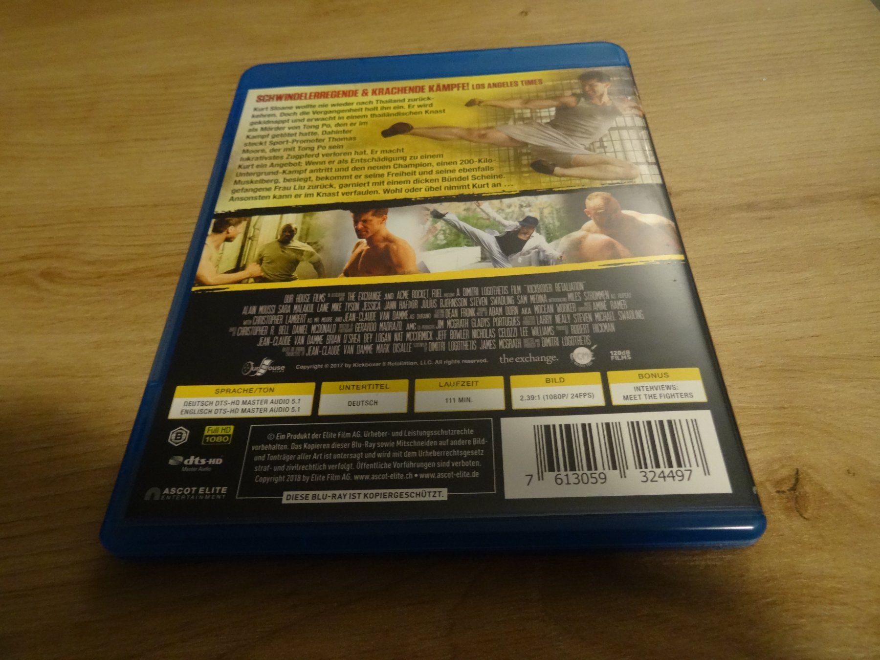 Alle DVDs: Blu-ray Kickboxer Die Abrechnung Uncut – Gebraucht aus Olten von Disc-Verkauf 2