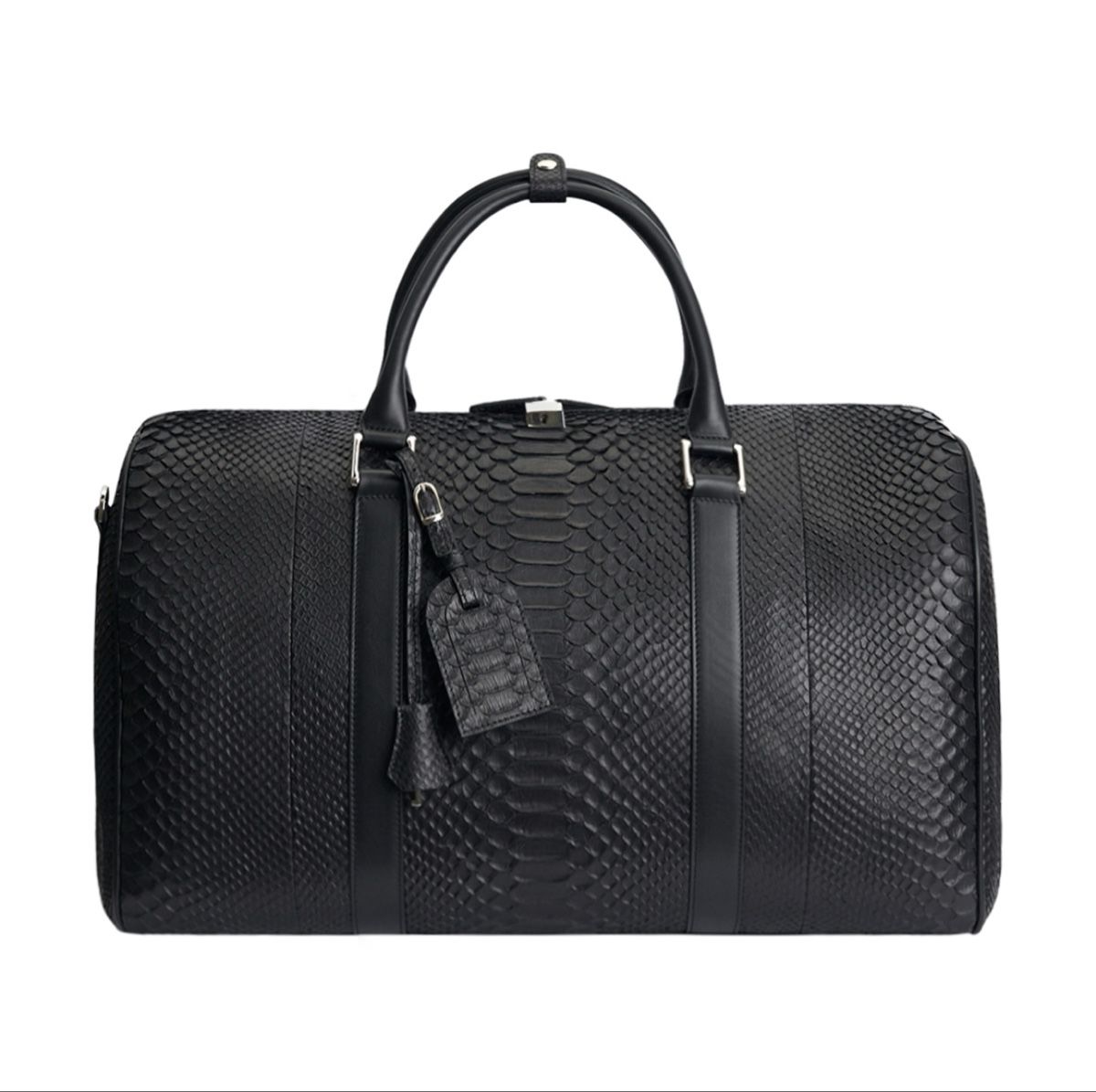 Taschen: Pythonleder Reisetasche Montreal - Farbe: Schwarz – Neu und originalverpackt aus Wittenbach von bes_k8vr