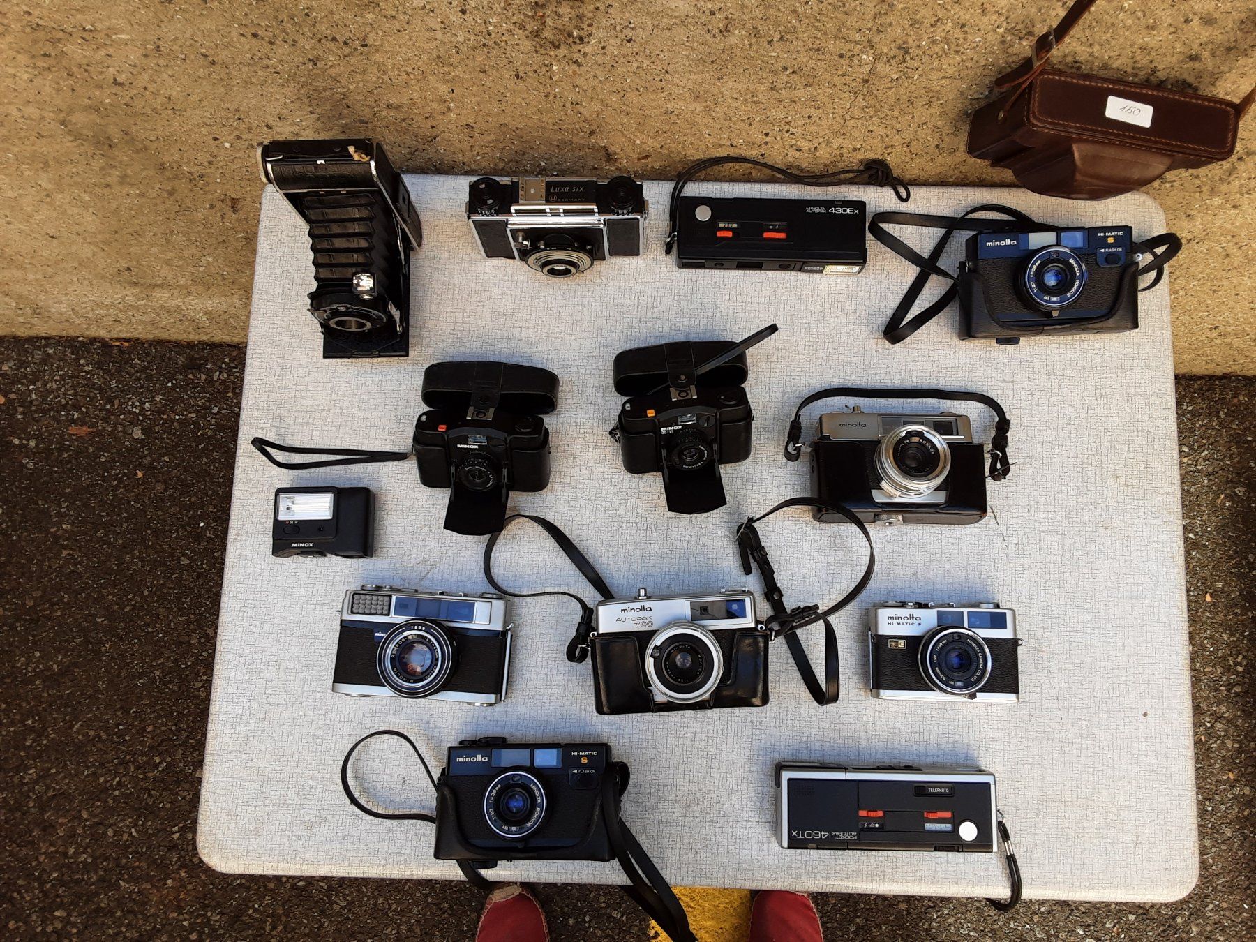 Minolta Fotocamera: Ein grosses Lot Kameras – Usato da Basel venduto da feld63 7