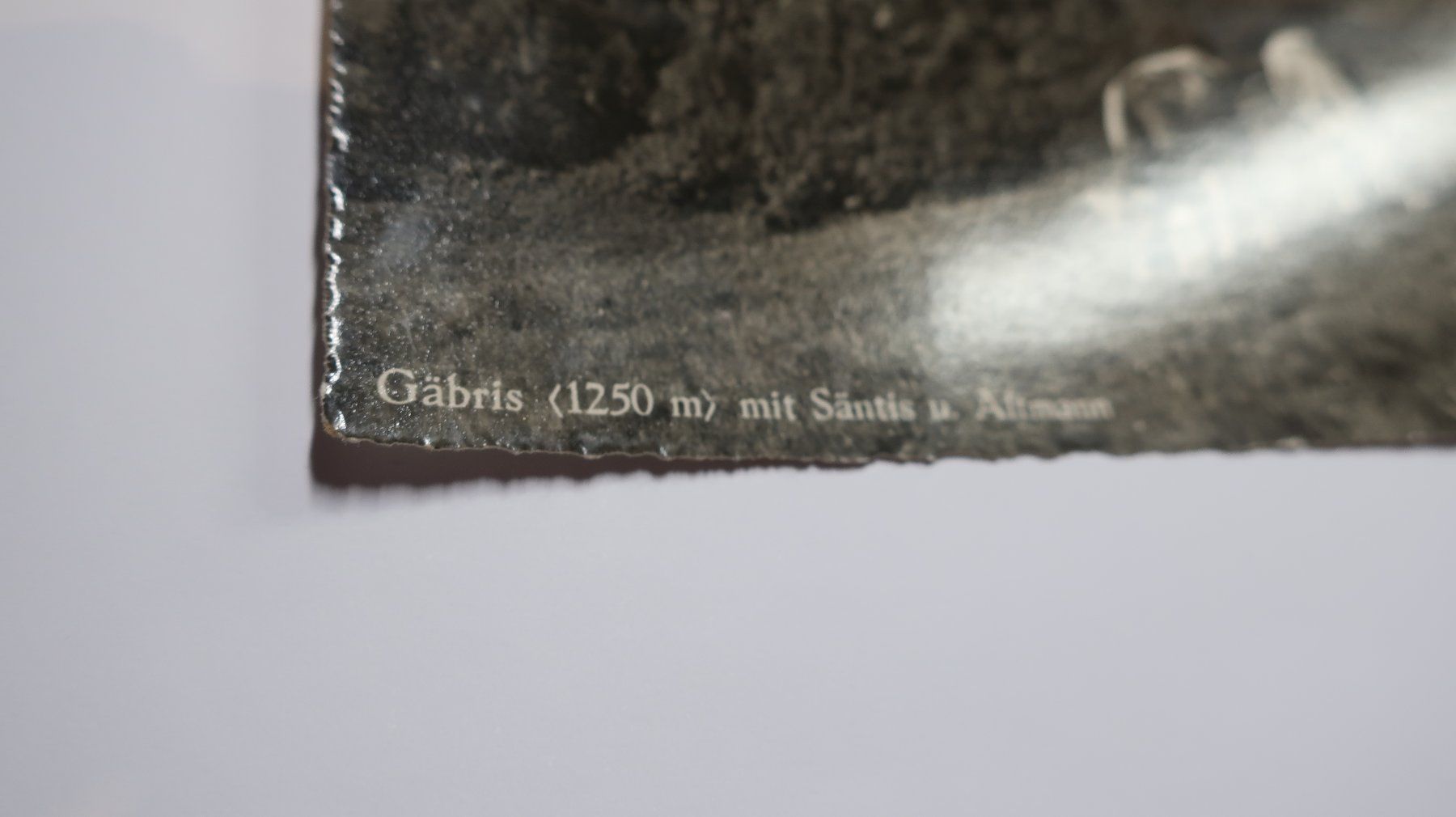 Cartes postales: Gäbris mit Säntis u. Altmann – D'occasion à Cormoret par Pascalll2001 2
