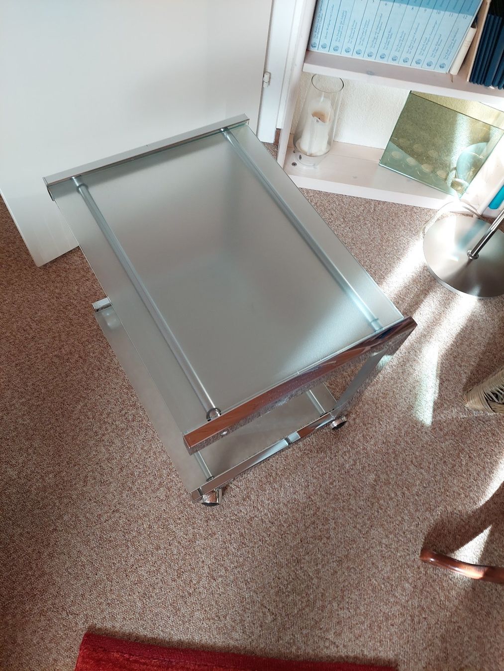 Tavoli: Beistelltisch Glas Büro – Nuovo (secondo la descrizione) da Arisdorf venduto da Schnautz02 5