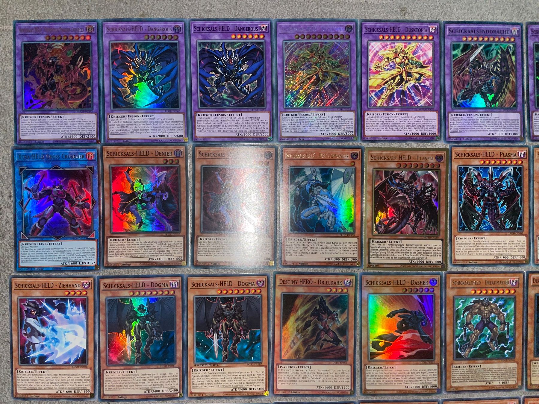 Yugioh Carte collezionabili: Neu Seltenes Schicksalshelden Deck! – Nuovo (secondo la descrizione) da Altstätten SG venduto da ChangeMaker 1