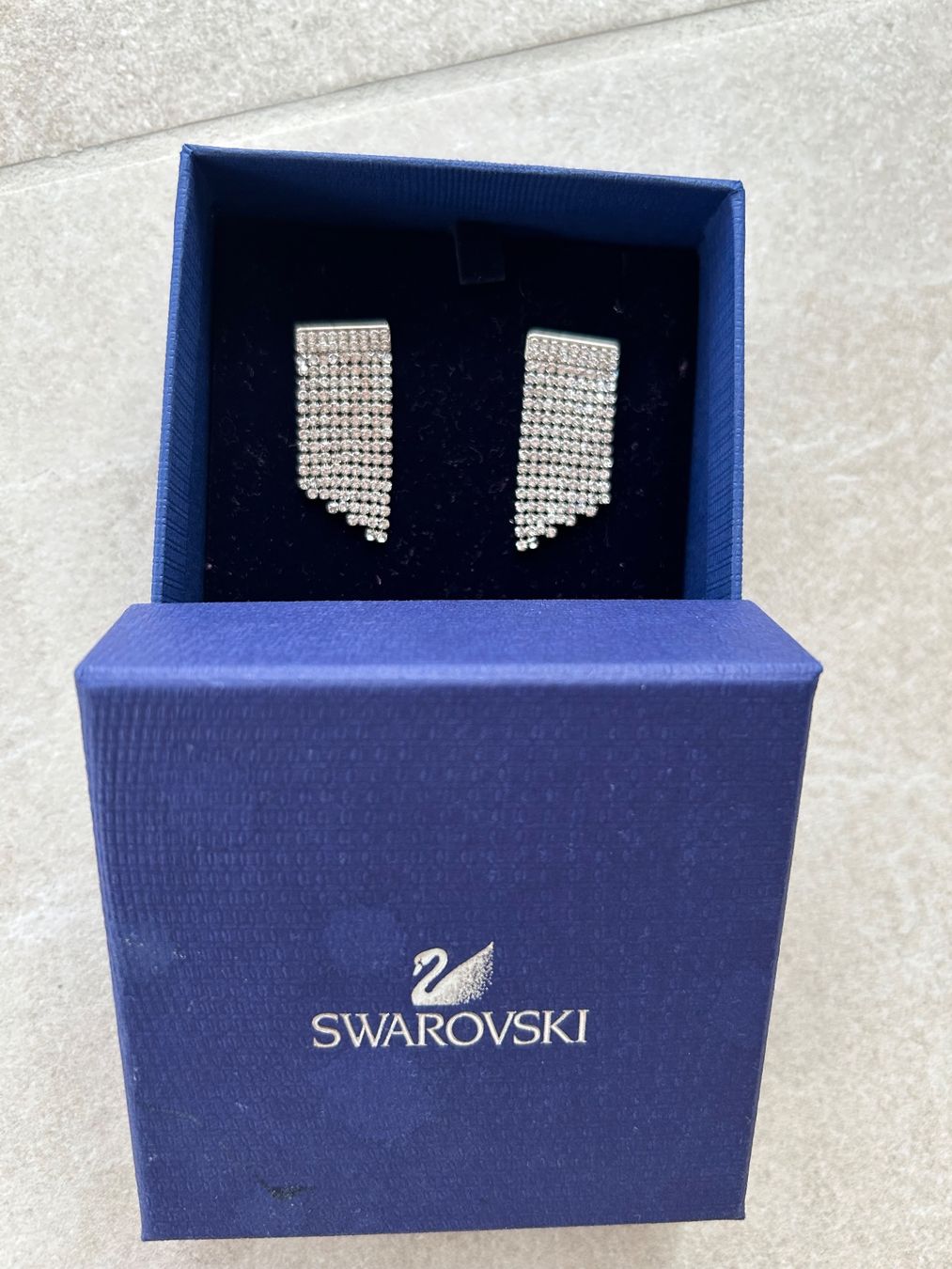 Ohrringe & -stecker: Swarovski Ohrringe aus Silber – Gebraucht aus Wila von mic_xg2f