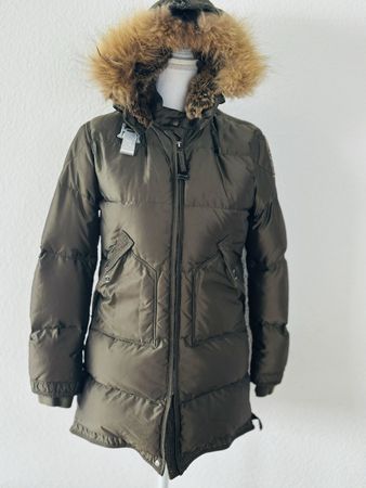 Parajumpers Winterjacke, Khaki mit Pelz,Gr.S - Top!