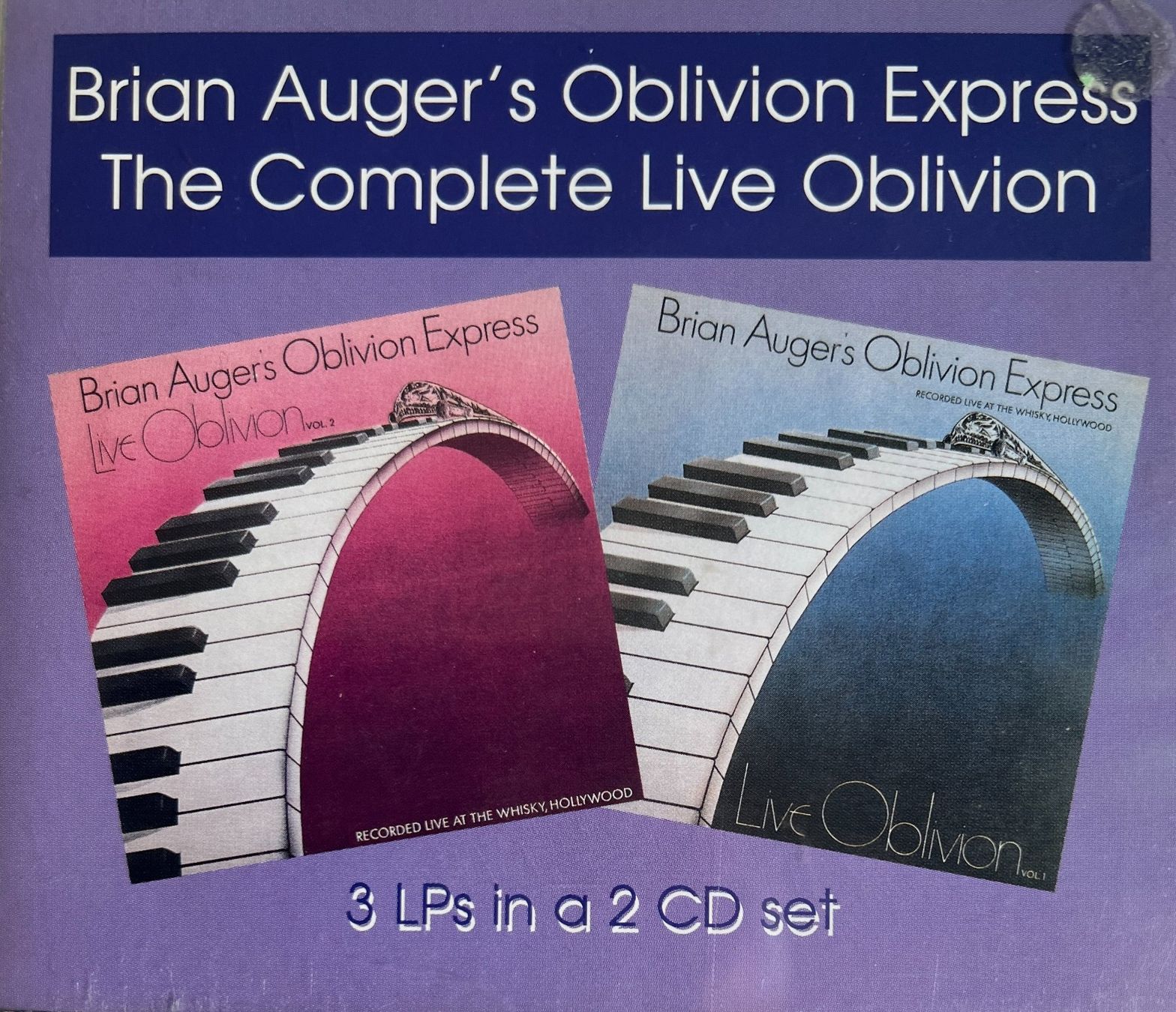 CD: BRIAN AUGER / The Complete Live Oblivion (3CD) – Usato da Bischofszell venduto da kustavi