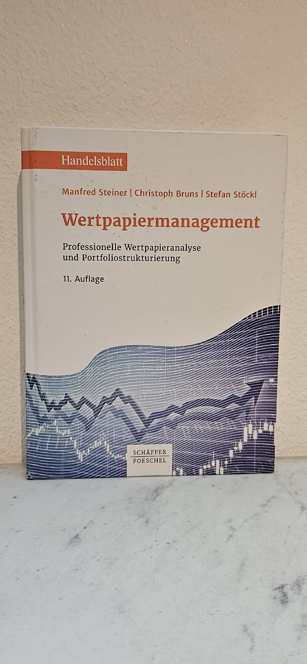 Libri: Wertpapiermanagment, Buch Manfred Steiner – Usato da Belp venduto da Ginus85