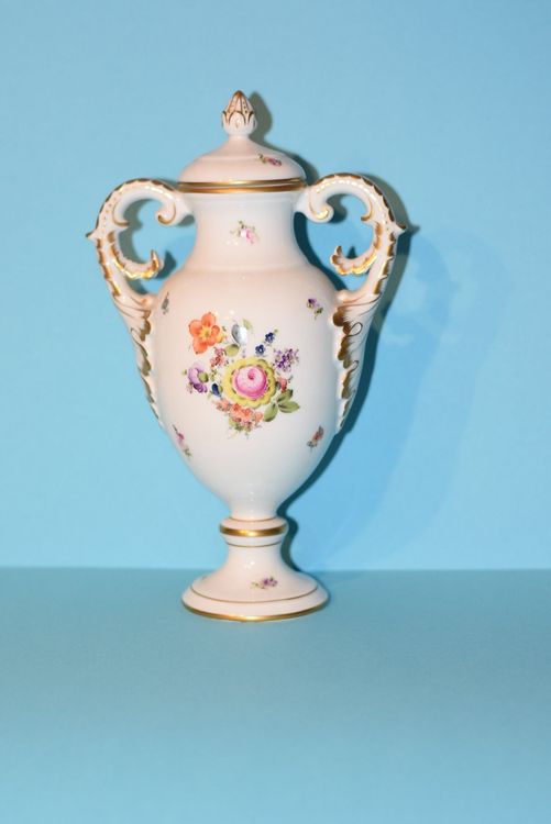 HEREND AMPHORE DECKELVASE PORZELLAN 40er Kaufen auf Ricardo