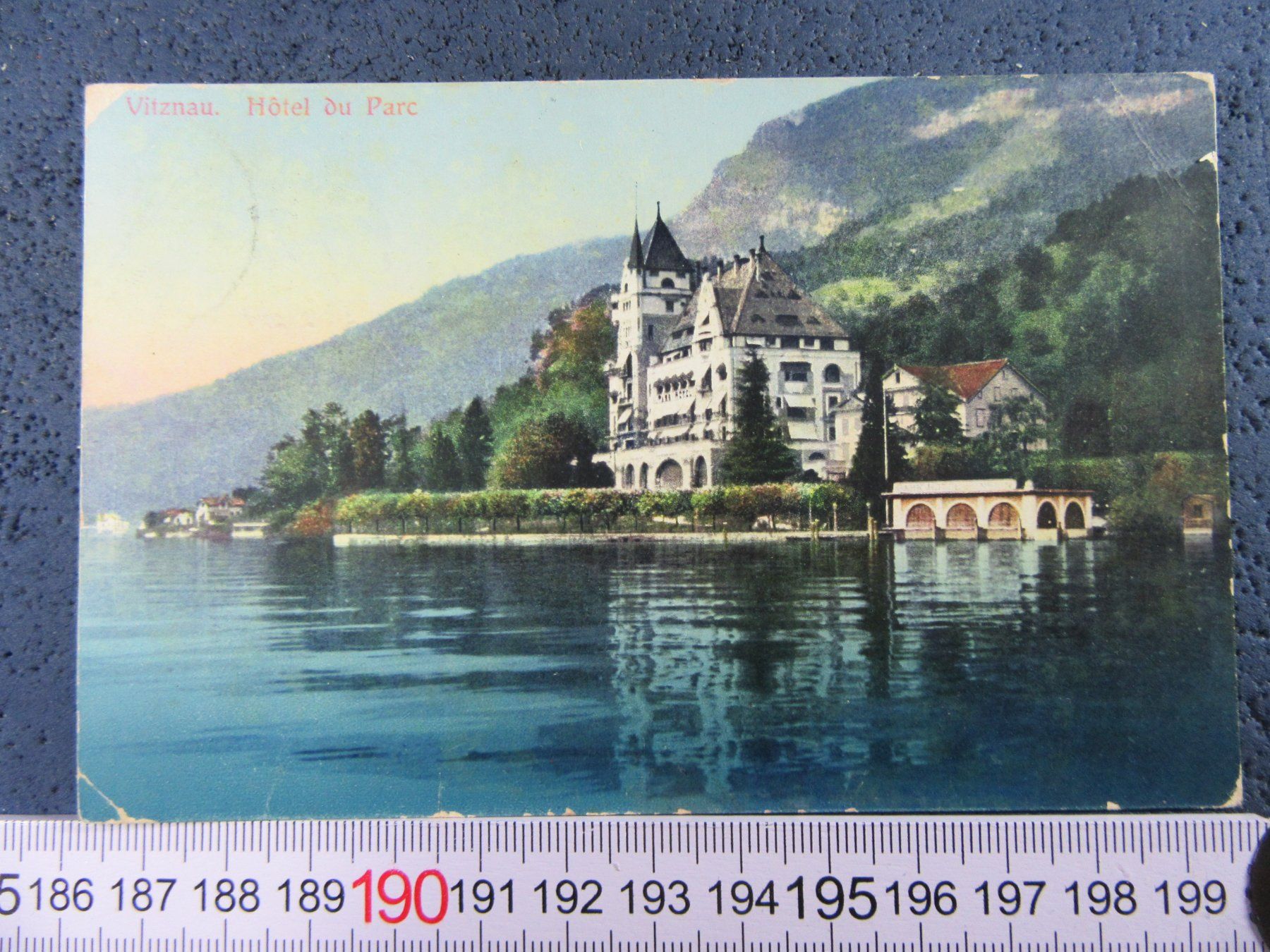 Cartoline postali: VITZNAU HOTEL DU PARC LU AK BUG – Usato da Ettingen venduto da Hausi4711