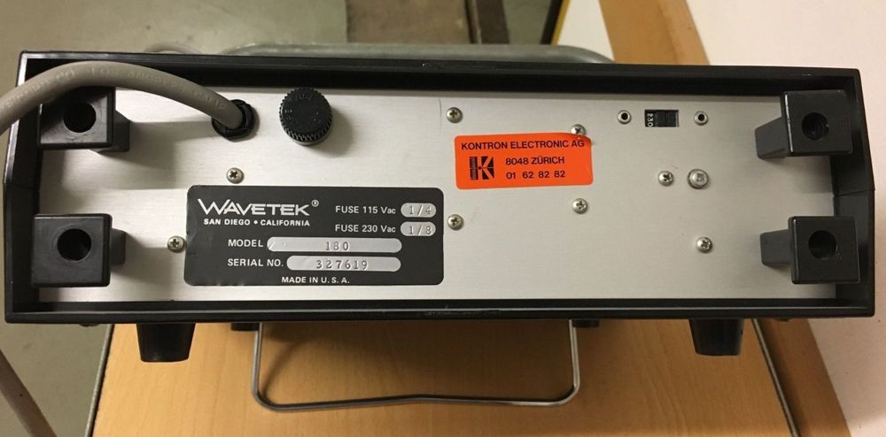 Wavetek Sweepfunction Generator Acheter Sur Ricardo 6245