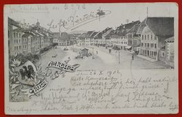 Gruss aus Aarberg 1902