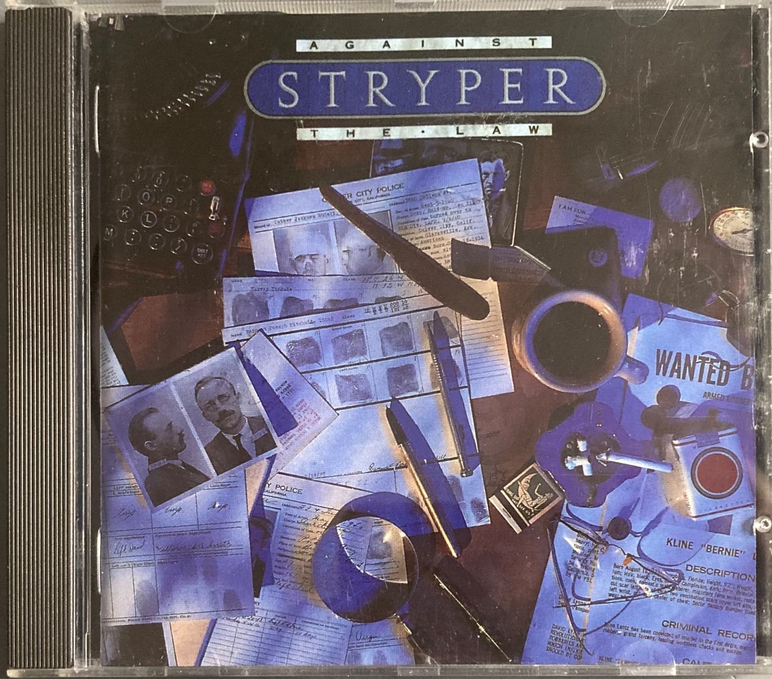 CD: STRYPER - AGAINST THE LAW – Usato da Poliez-Pittet venduto da Newtown-Records