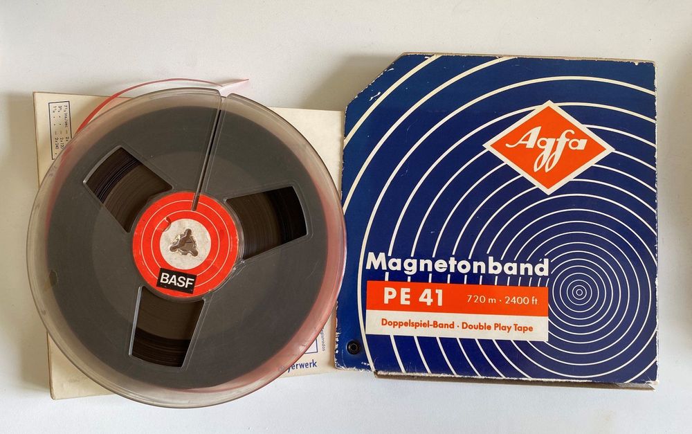 Benzi magnetofon AGFA PEM 469 professional de 13cm