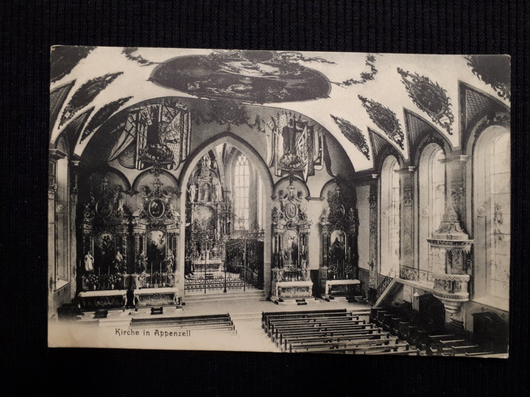 Cartes postales: KIRCHE IN APPENZELL 1906 – D'occasion à Ponto Valentino par giorgia06