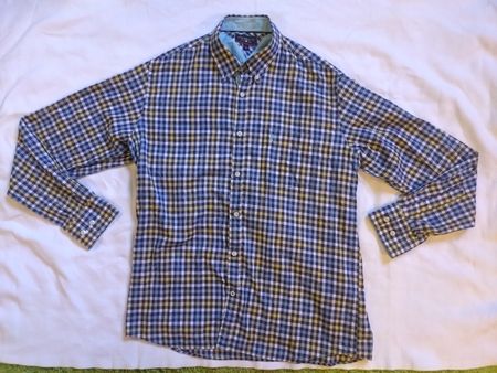 Chemise carreaux CRICKET & CO taille L homme 1990's