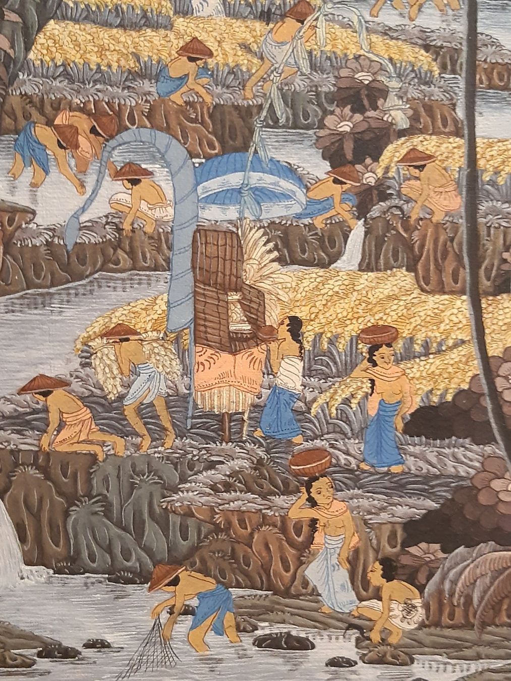 Dipinti: BILD VON DER INSEL BALI – Usato da Aesch BL venduto da Charles2018 5