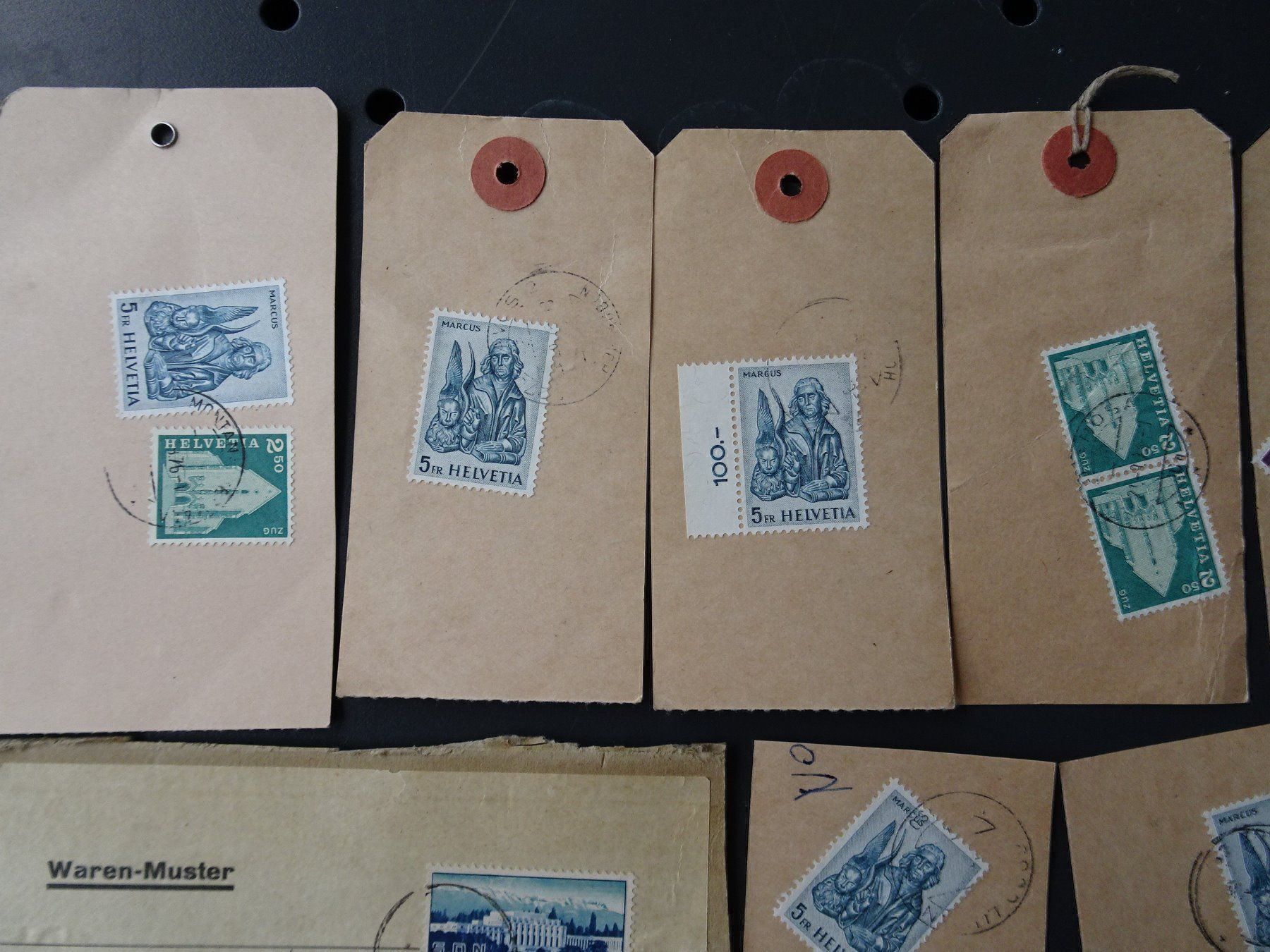 Tous les timbres: Div. Paket-Etiketten – D'occasion à Aadorf par Chnorli-Furz 1