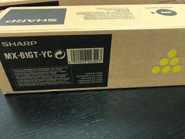 Sharp MX-3550/MX-4050/MX-5050 yellow Toner, MX-61GT-YC
